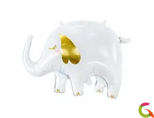 Слон белый