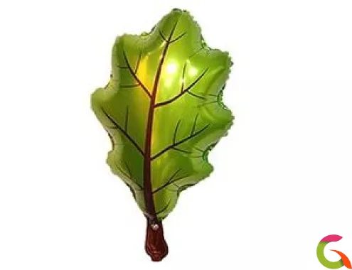  ФОЛЬГИРОВАННЫЙ ШАР "ЛИСТ ДУБОВЫЙ"