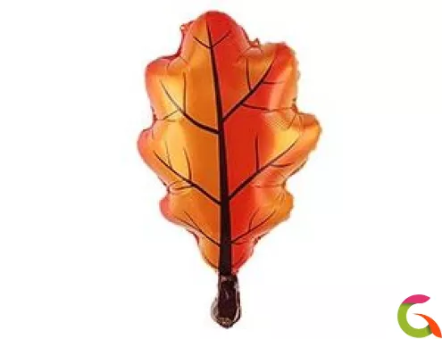  ФОЛЬГИРОВАННЫЙ ШАР "ЛИСТ ДУБОВЫЙ"