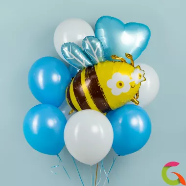  ФОЛЬГИРОВАННЫЙ ШАР "ПЧЕЛА"