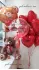 Сет 337 | Милые шарики на День Святого Валентина фольгированный мишка с сердцами фольгированными
