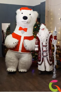 Дед Мороз и Мишка