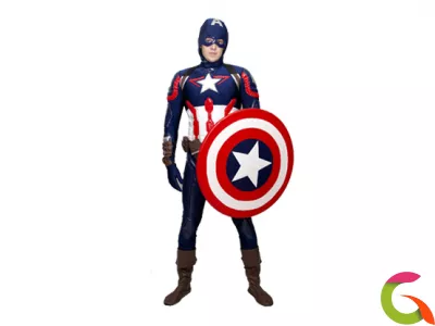 Аниматор "Капитан Америка"