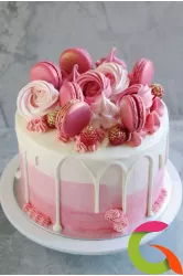 Торт "Розовая нежность"