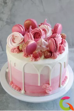 Торт "Розовая нежность"