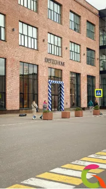 Гирлянда на входную зону в сине-белом цвете
