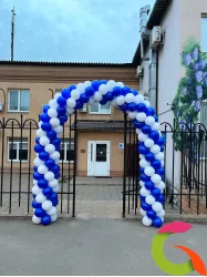 Гирлянда на входную зону в виде арки