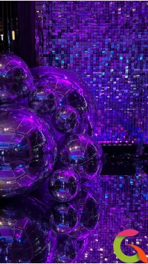 Оформление стильной фотозоны