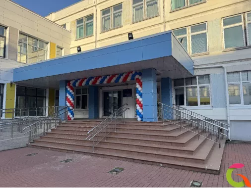 Оформление входной зоны в школе