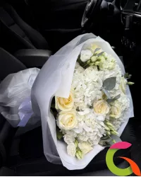 Букет "Белоснежная Гармония"