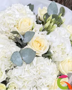 Букет "Белоснежная Гармония"