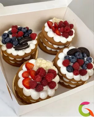 Чизкейк "Ягодный Орео" 