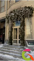 Волшебное оформление входной зоны