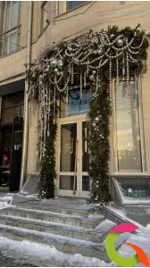 Волшебное оформление входной зоны
