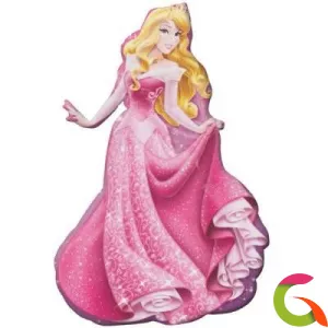 Фольгированный шар Принцесса в розовом платье