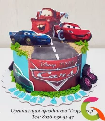 Торт Машинки