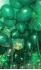 Воздушные шары зеленой гаммы металлик 12