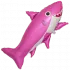Фольгированный шар Счастливая акула 39/99 см