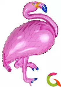 Фольгированный Шар фигура Фламинго 38/97 см