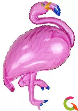 Фольгированный Шар фигура Фламинго 38/97 см
