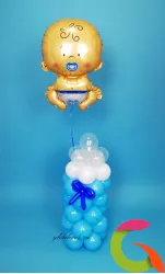 Фигура шаров Малыш с бутылочкой №6