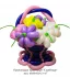 Букетик из шаров Цветы в корзинке