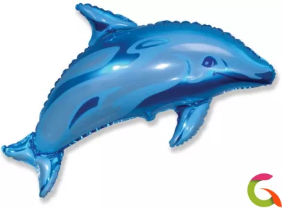 Фольгированный шар Дельфин 37/94 см