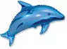 Фольгированный шар Дельфин 37/94 см