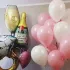 Фольгированный шар Бутылка шампанского 33/84 см