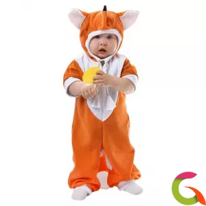 Карнавальный комбинезон для малышей Лисичка с игрушкой
