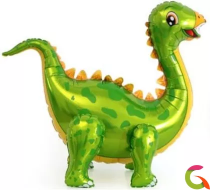 Фольгированный шар Динозавр Стегозавр