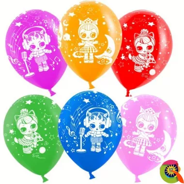 Воздушные шары Куклы ассорти