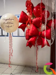 Сет на 8 марта "Красные банты"