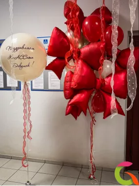 Сет на 8 марта "Красные банты"