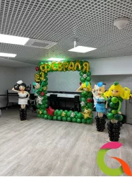 Оформление офиса к 23 февраля