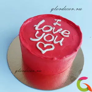 Бенто торт "I love you" №2