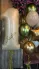 Композиция 444 из шаров на 1 годик в гамме нюдовые, зеленые, золотые шары
