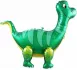 Фольгированный шар Динозавр Брахиозавр 25/64 см