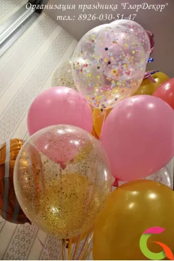 Воздушные шары с конфетти 12 №10