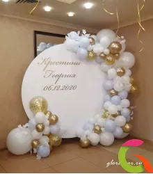 Фотозона на крестины