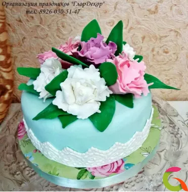 Торт Цветочный