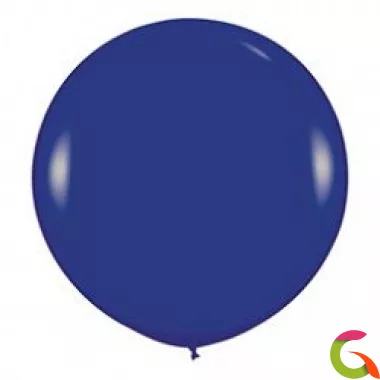 Большой шар с гелием синий