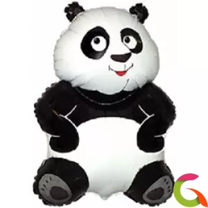 Фольгированный шар Большая панда 33/84 см