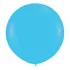Большой шар с гелием голубой