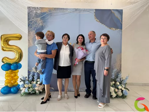 Фотозона с Юбилеем